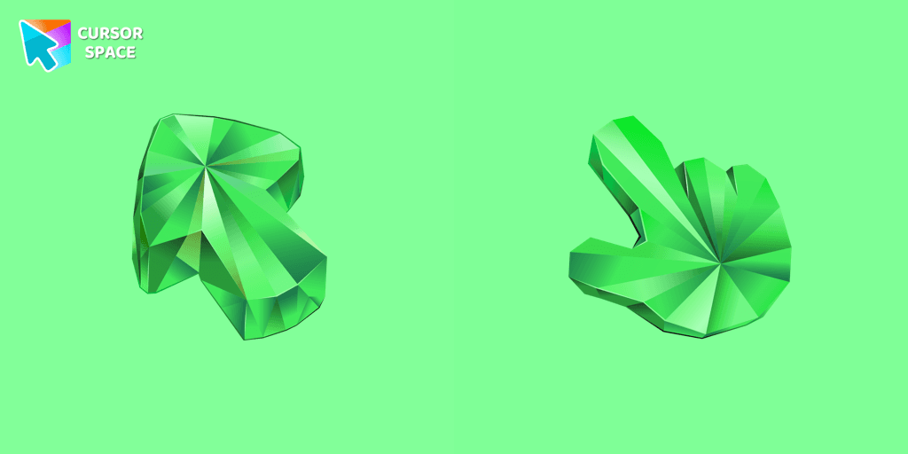 Emerald Texture cursor